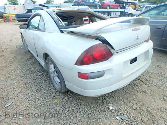 2002 MITSUBISHI ECLIPSE - VIN: 4A3AC54H82E040094 - Фото 3