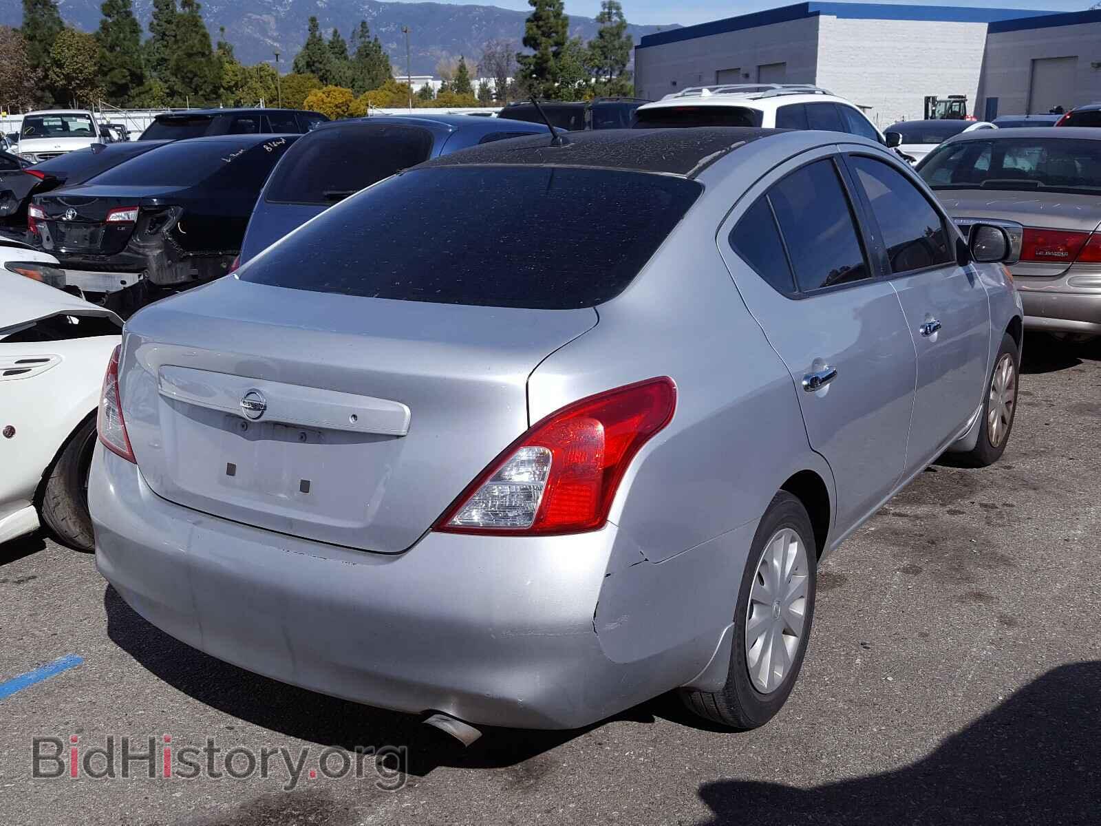 2012 NISSAN VERSA - VIN: 3N1CN7AP5CL834584 - Фото 4