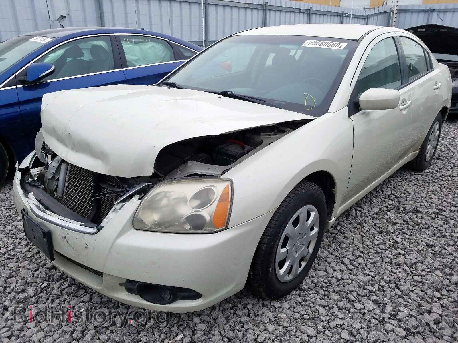 2009 MITSUBISHI GALANT - VIN: 4A3AB36F09E603054 - Фото 2