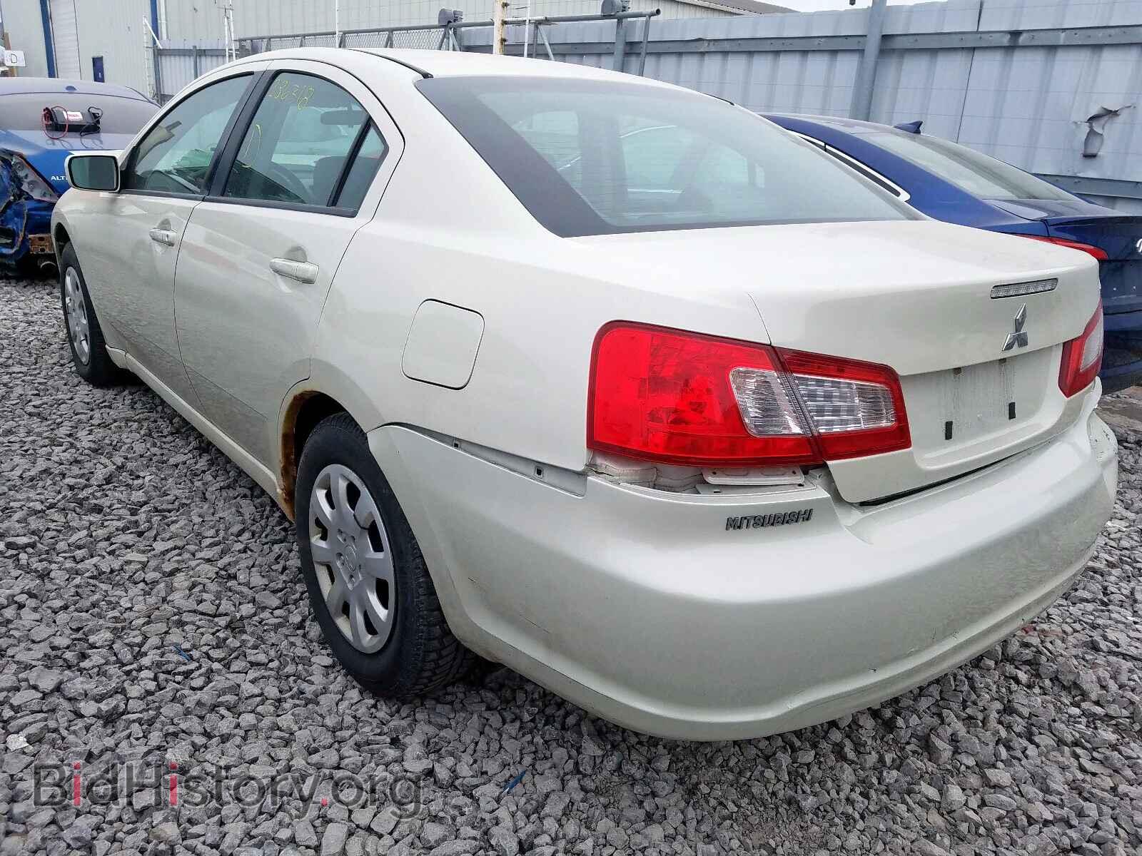 2009 MITSUBISHI GALANT - VIN: 4A3AB36F09E603054 - Фото 3