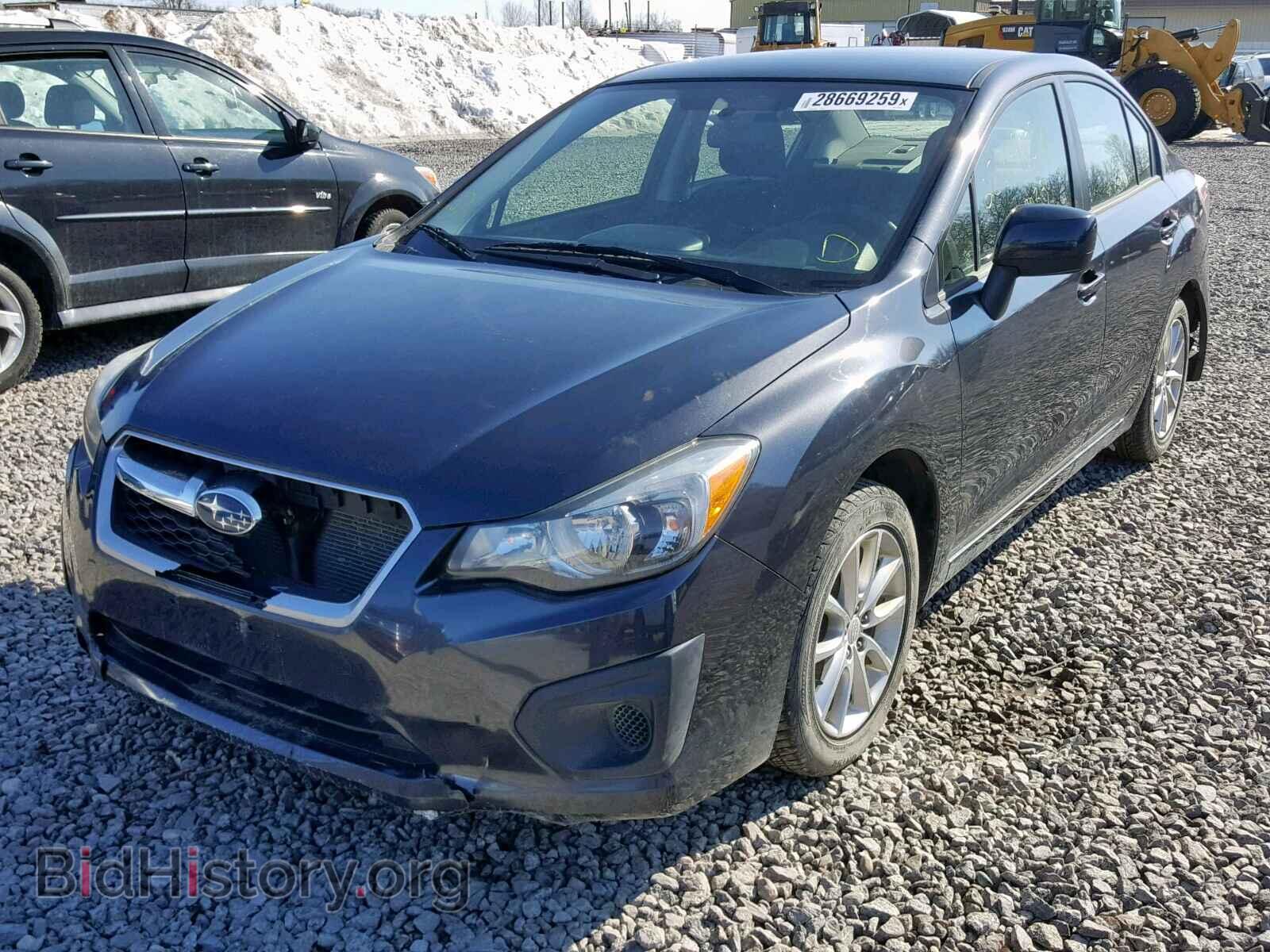 2012 SUBARU IMPREZA - VIN: JF1GJAB69CH025638 - Фото 2