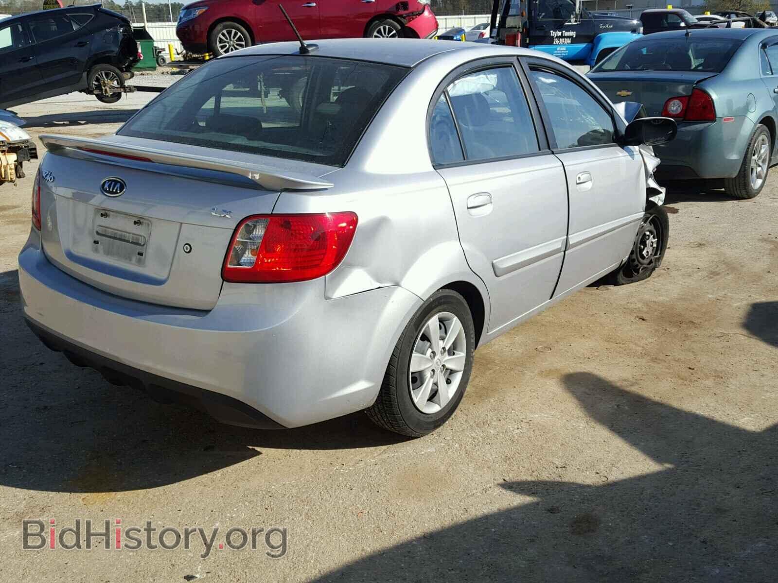 2011 KIA RIO BASE - VIN: KNADH4A35B6857146 - Photo 4