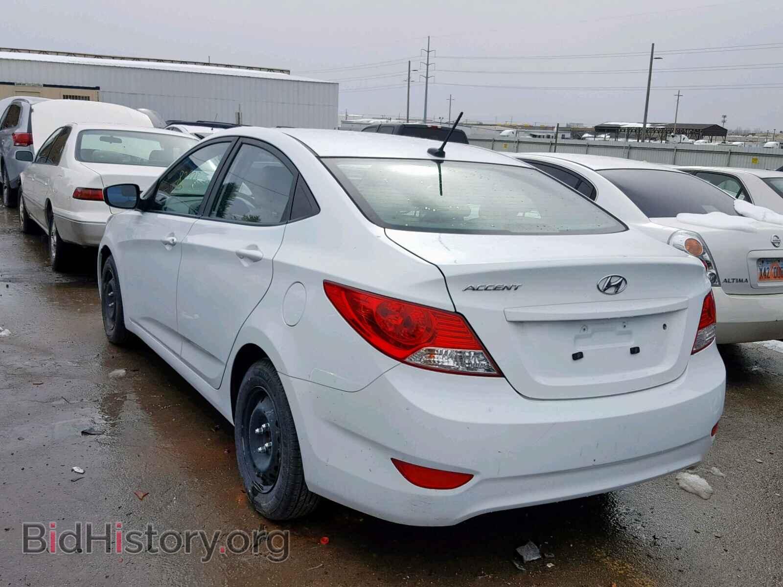 2013 HYUNDAI ACCENT - VIN: KMHCT4AE3DU533458 - Фото 3