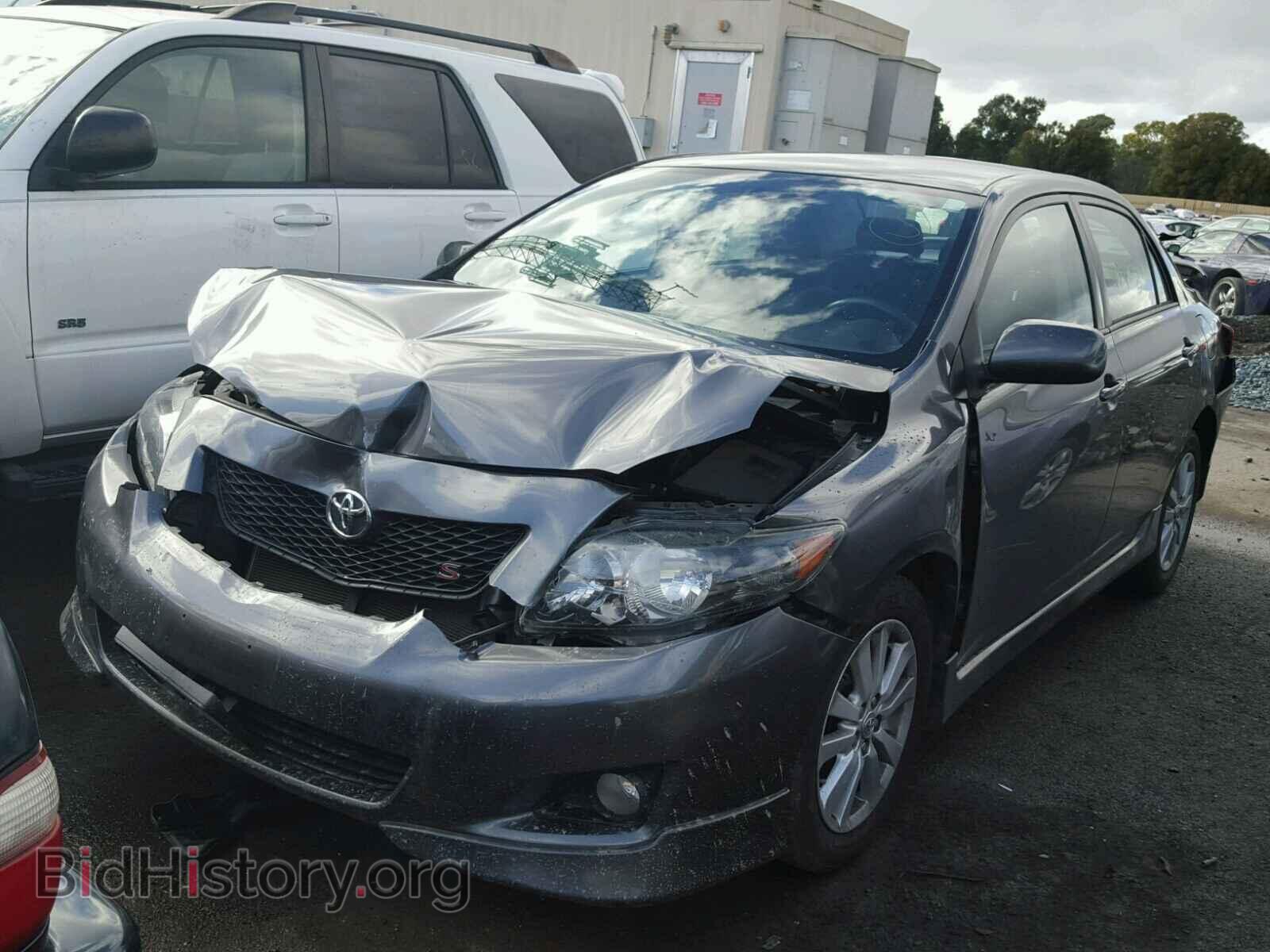 2010 TOYOTA COROLLA BA - VIN: 2T1BU4EEXAC412443 - Фото 2