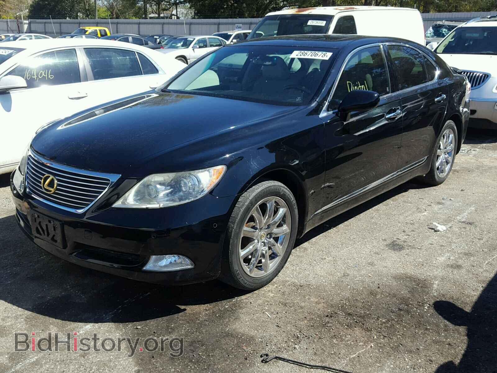 2008 LEXUS LS460 - VIN: JTHBL46F385069779 - Фото 2