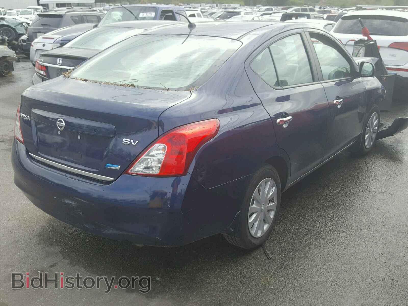 2012 NISSAN VERSA - VIN: 3N1CN7AP5CL886023 - Фото 4