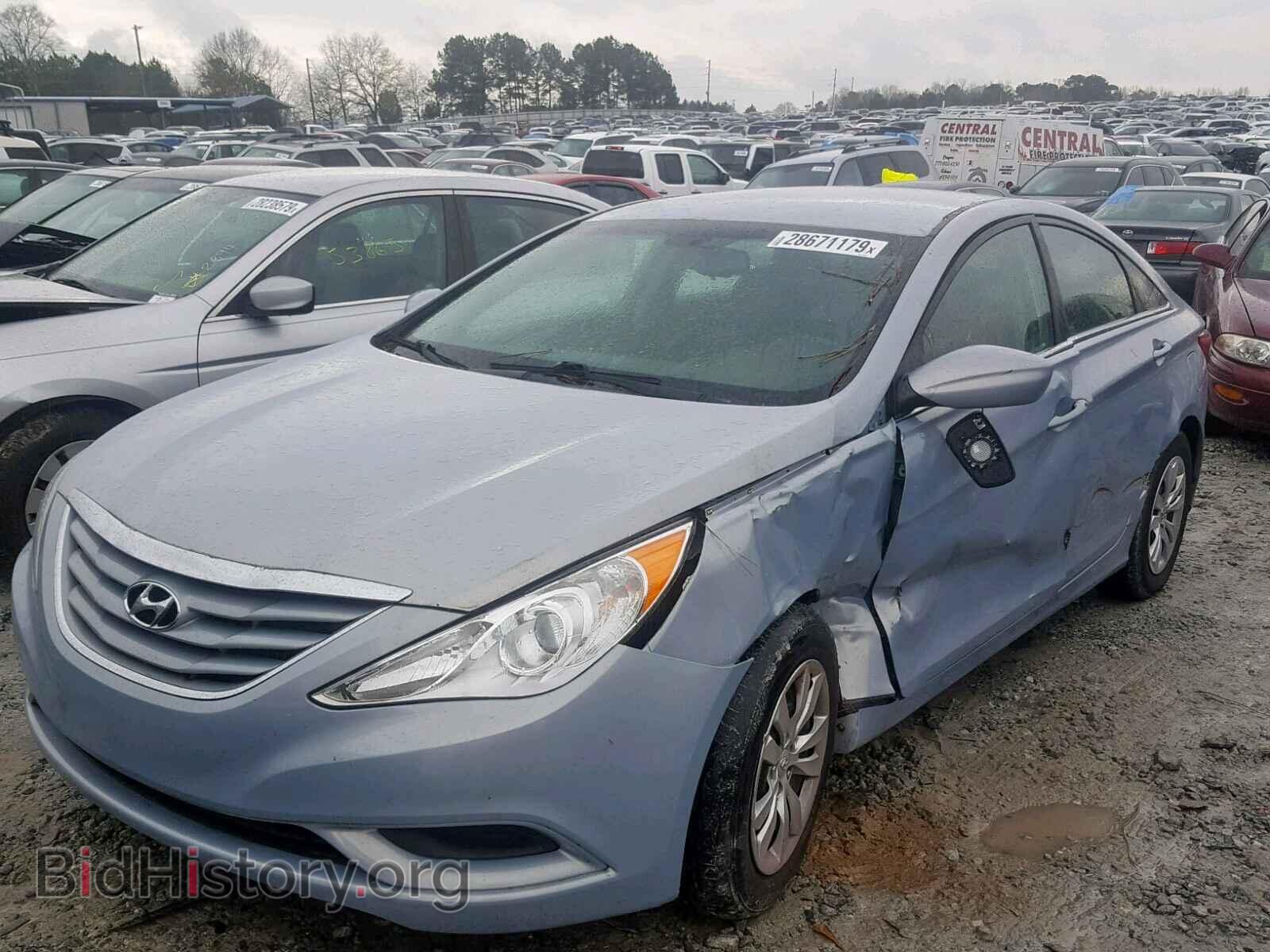 2012 HYUNDAI SONATA - VIN: 5NPEB4AC2CH403923 - Фото 2