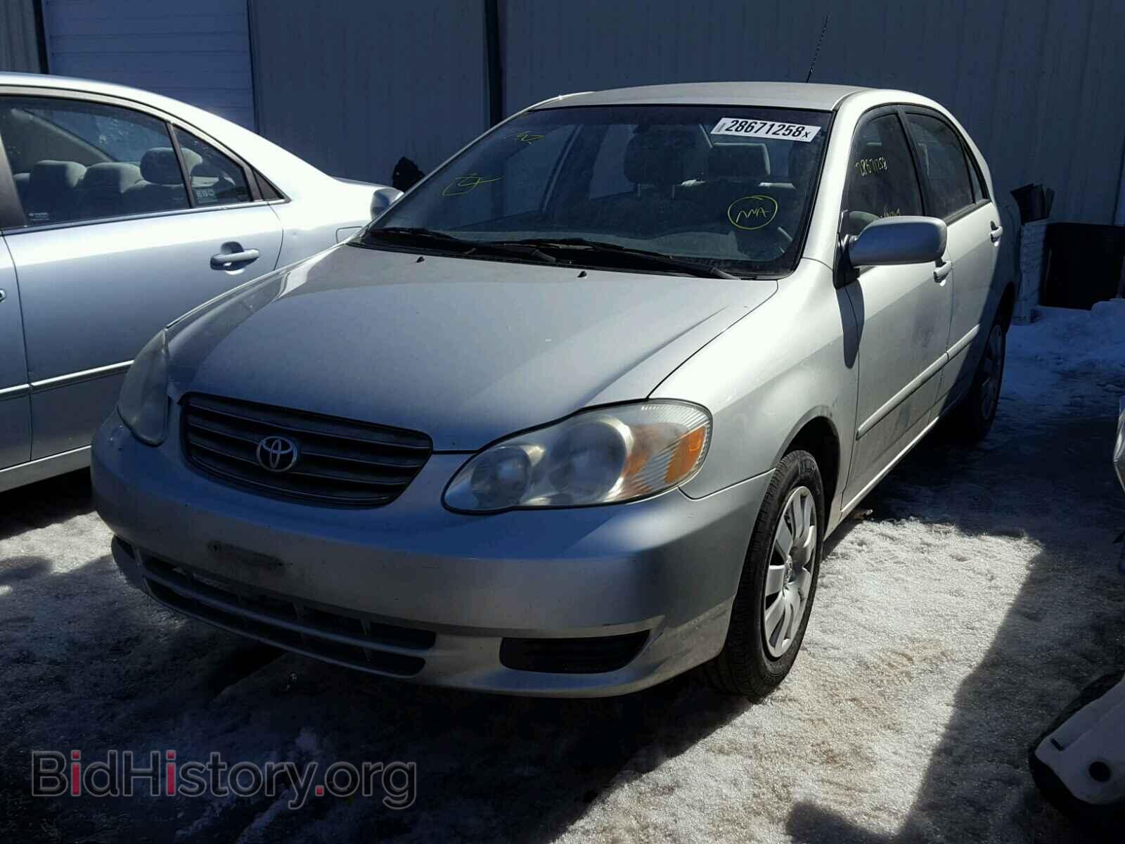 2003 TOYOTA COROLLA - VIN: JTDBR32E732006590 - Фото 2
