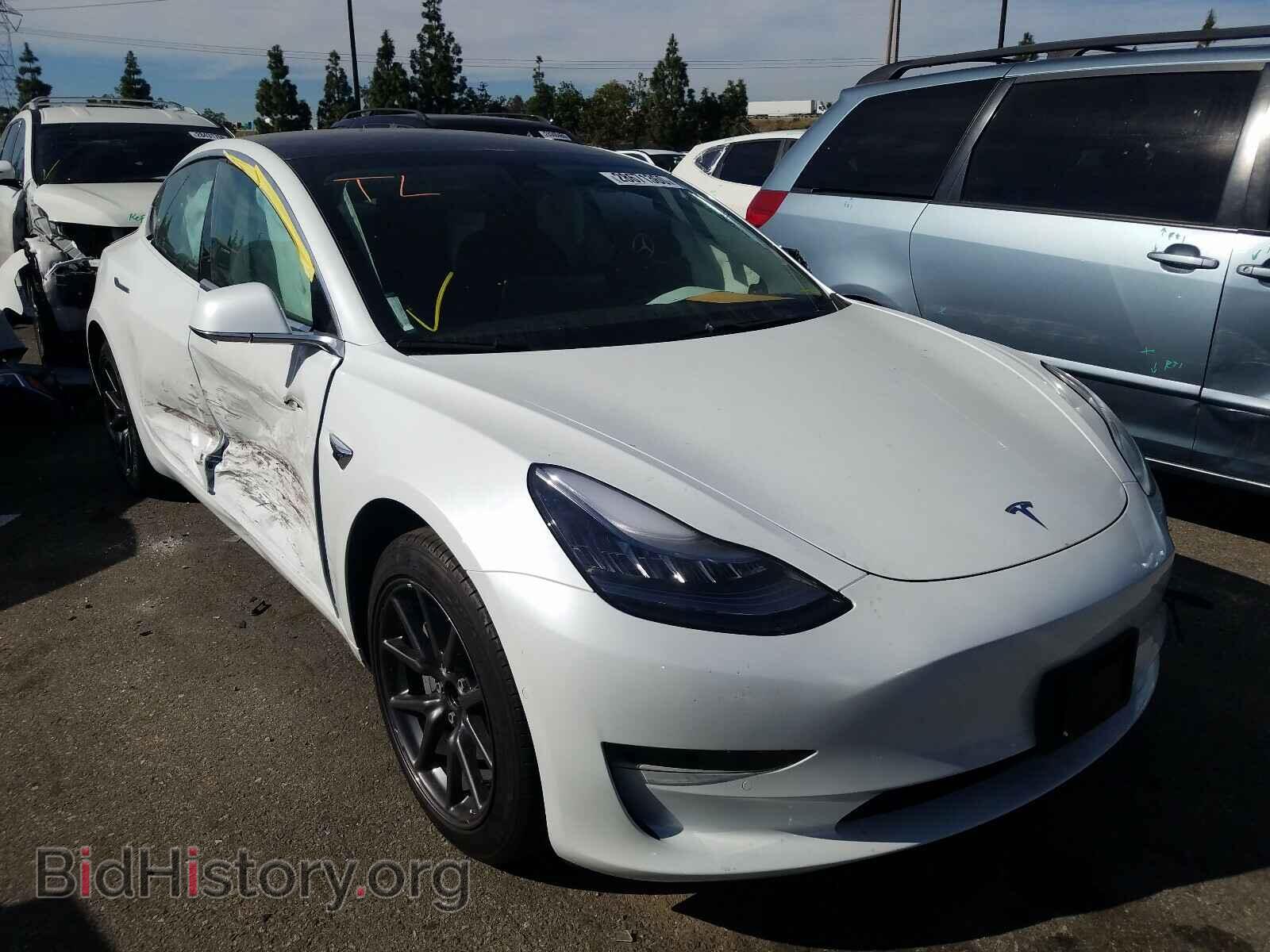 Photo 5YJ3E1EA5KF482717 - TESLA MODEL 3 2019