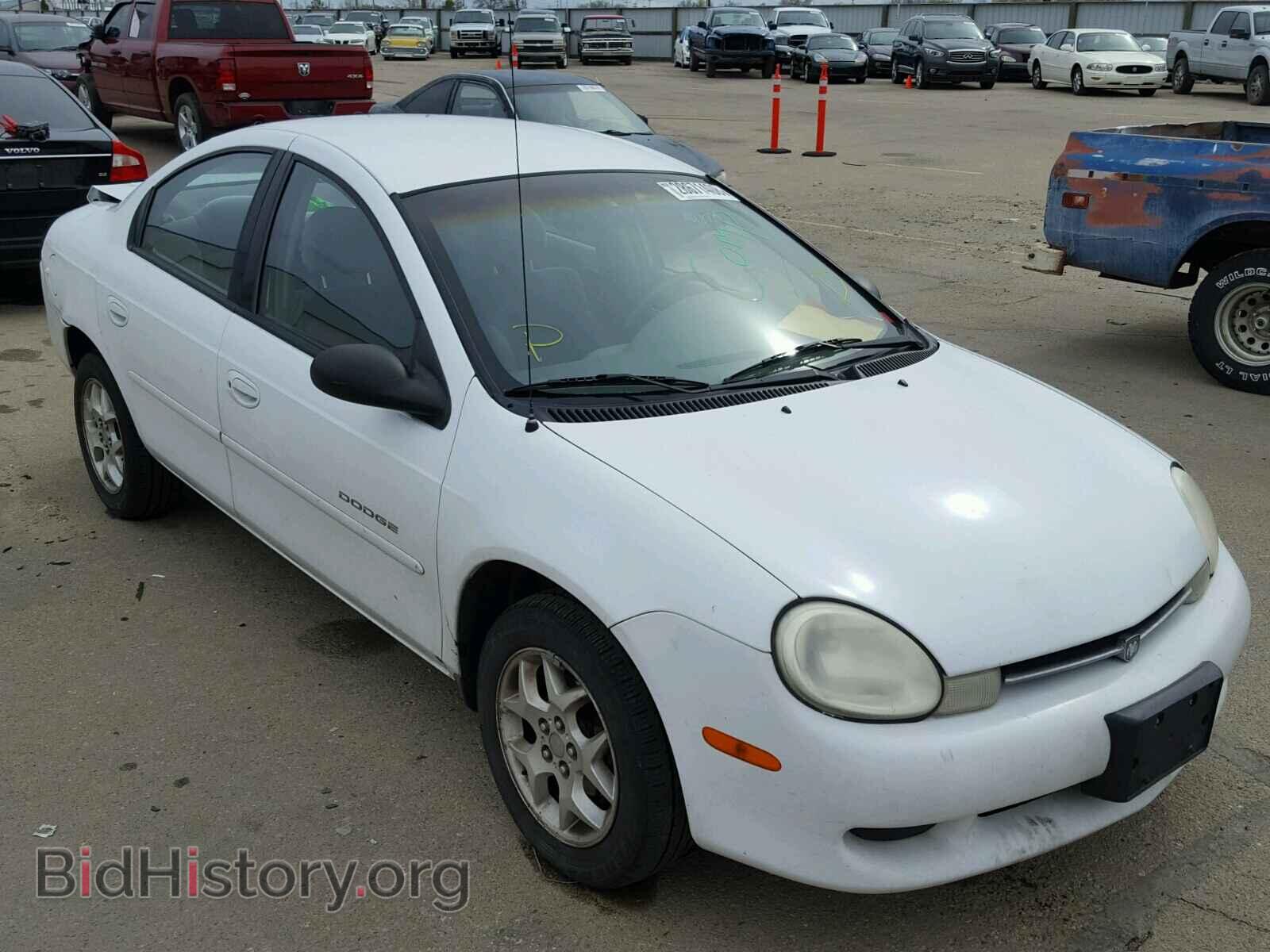 Фотография 1B3ES46C5YD604335 - DODGE NEON 2000