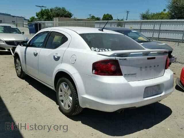 2013 DODGE AVENGER - VIN: 1C3CDZAG9DN757185 - Фото 3