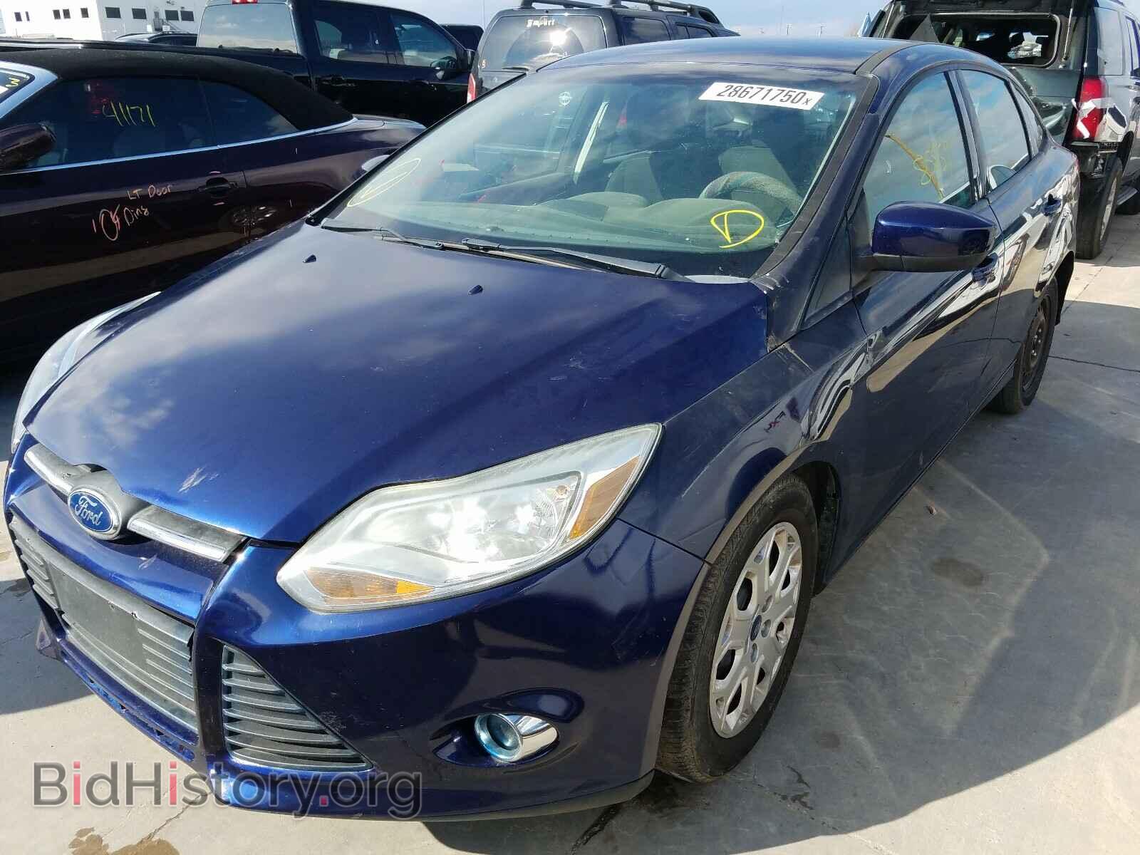 2012 FORD FOCUS SE - VIN: 1FAHP3F21CL108693 - Фото 2