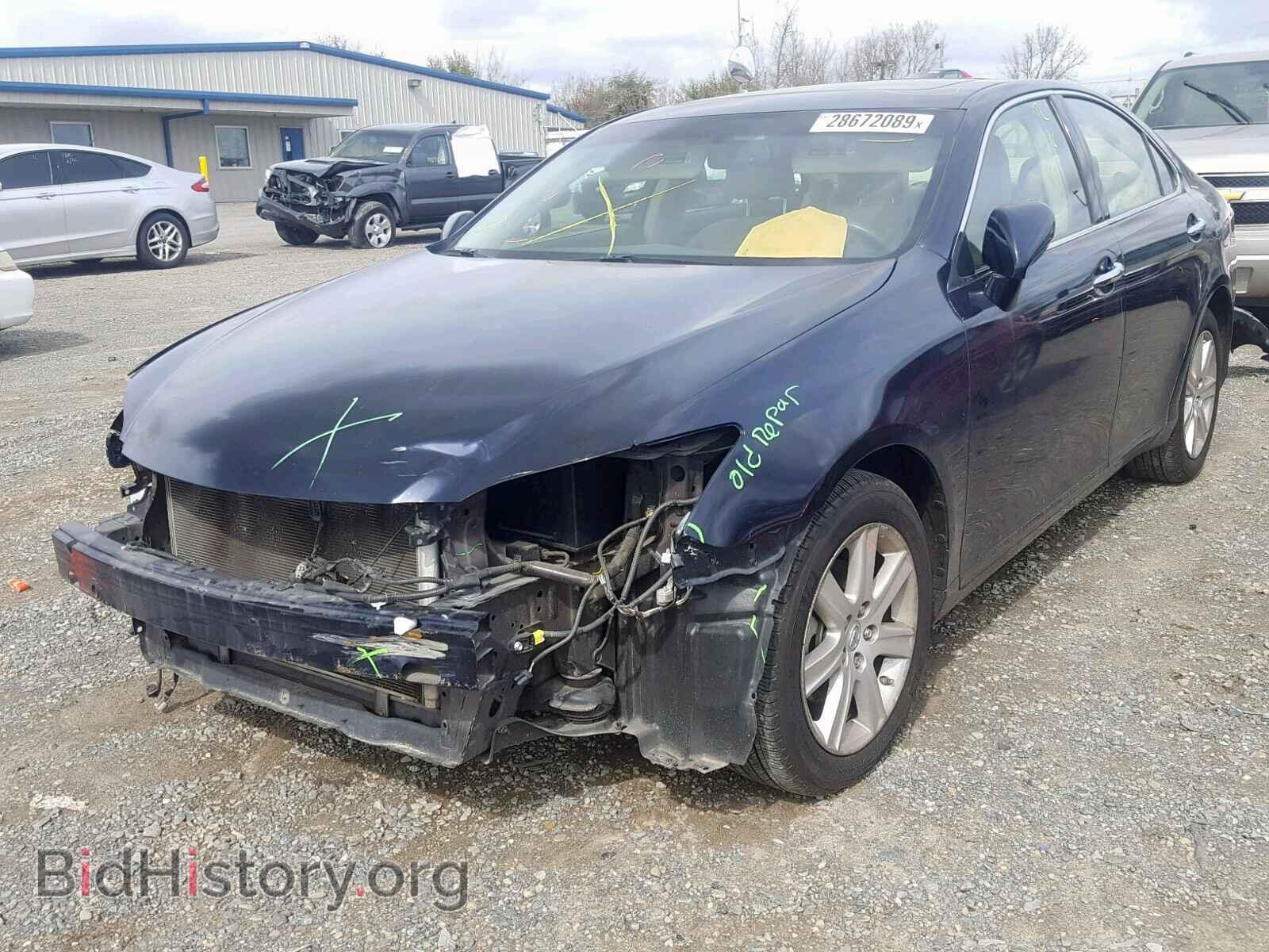 2008 LEXUS ES350 - VIN: JTHBJ46G582245246 - Фото 2