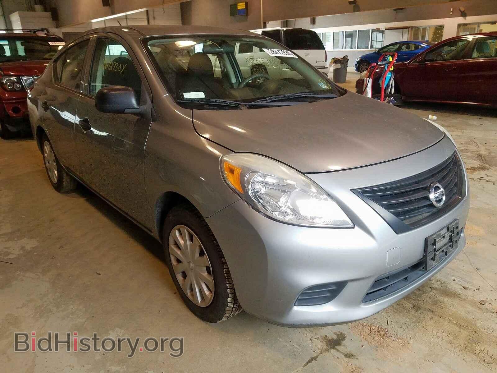 Фотография 3N1CN7AP1CL802151 - NISSAN VERSA 2012