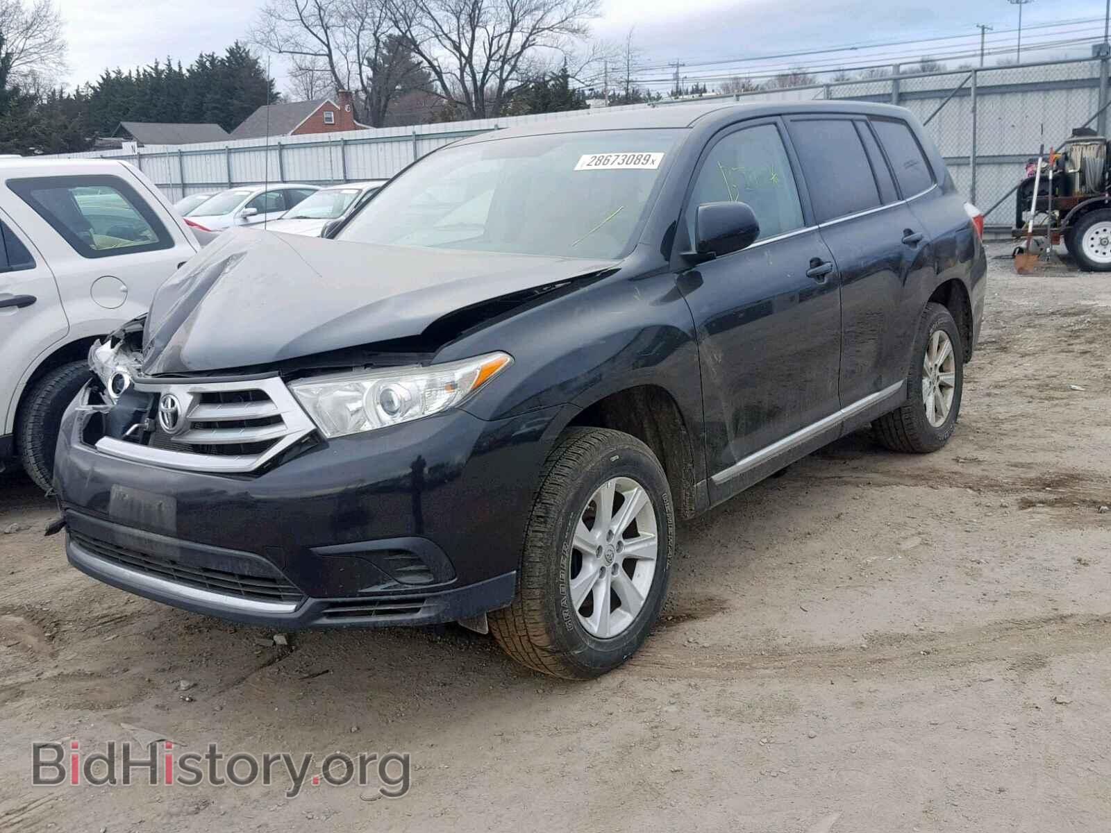 2012 TOYOTA HIGHLANDER - VIN: 5TDBK3EH4CS173573 - Фото 2