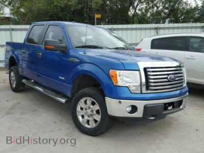 2011 Ford F150 F150 Super, blue — VIN 1FTFW1ET2BFC64628, Copart