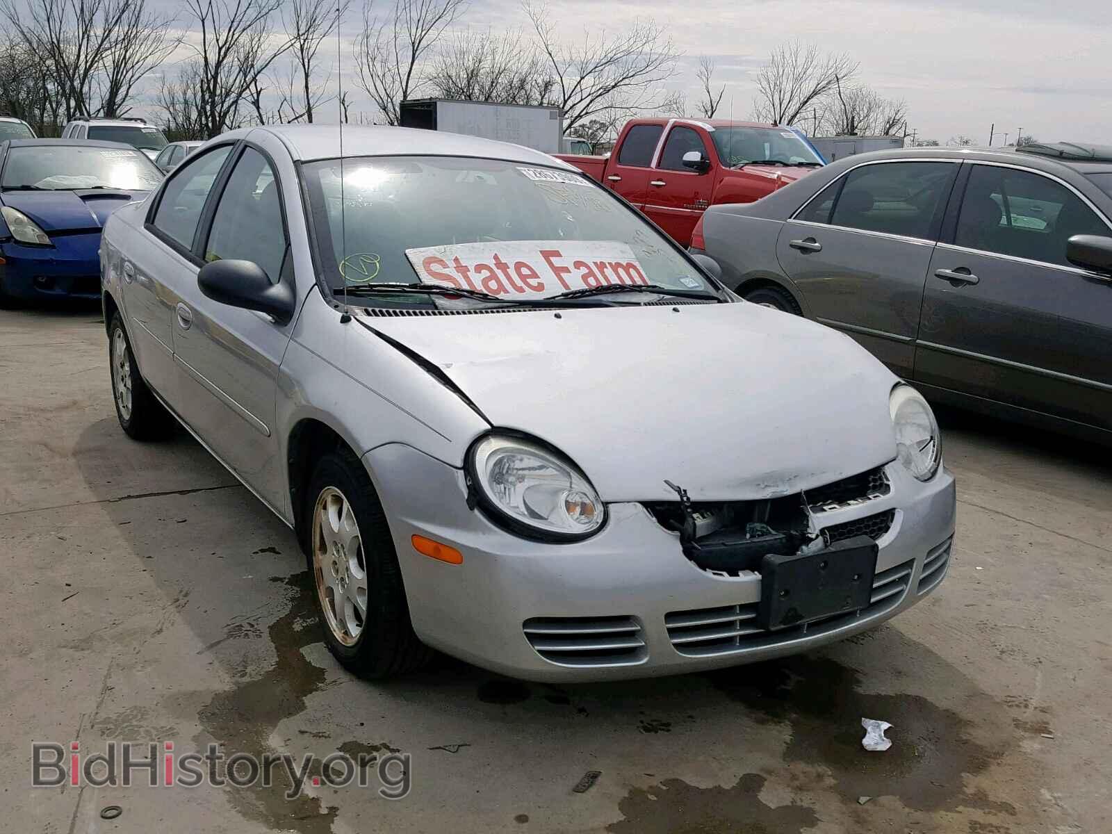 Фотография 1B3ES56C55D153182 - DODGE NEON 2005