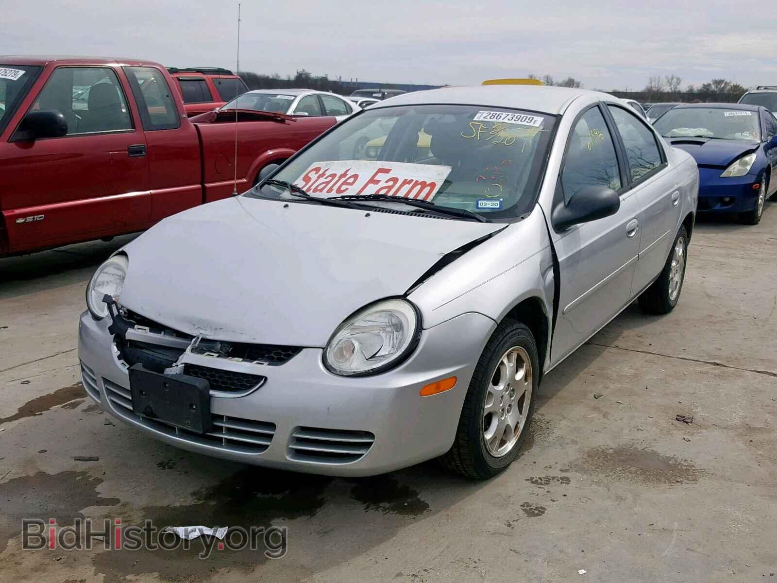 2005 DODGE NEON - VIN: 1B3ES56C55D153182 - Фото 2