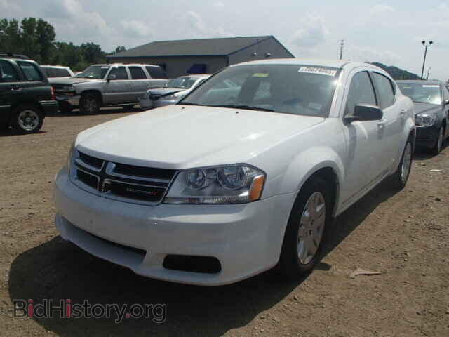 2014 DODGE AVENGER - VIN: 1C3CDZAG3EN118379 - Фото 2