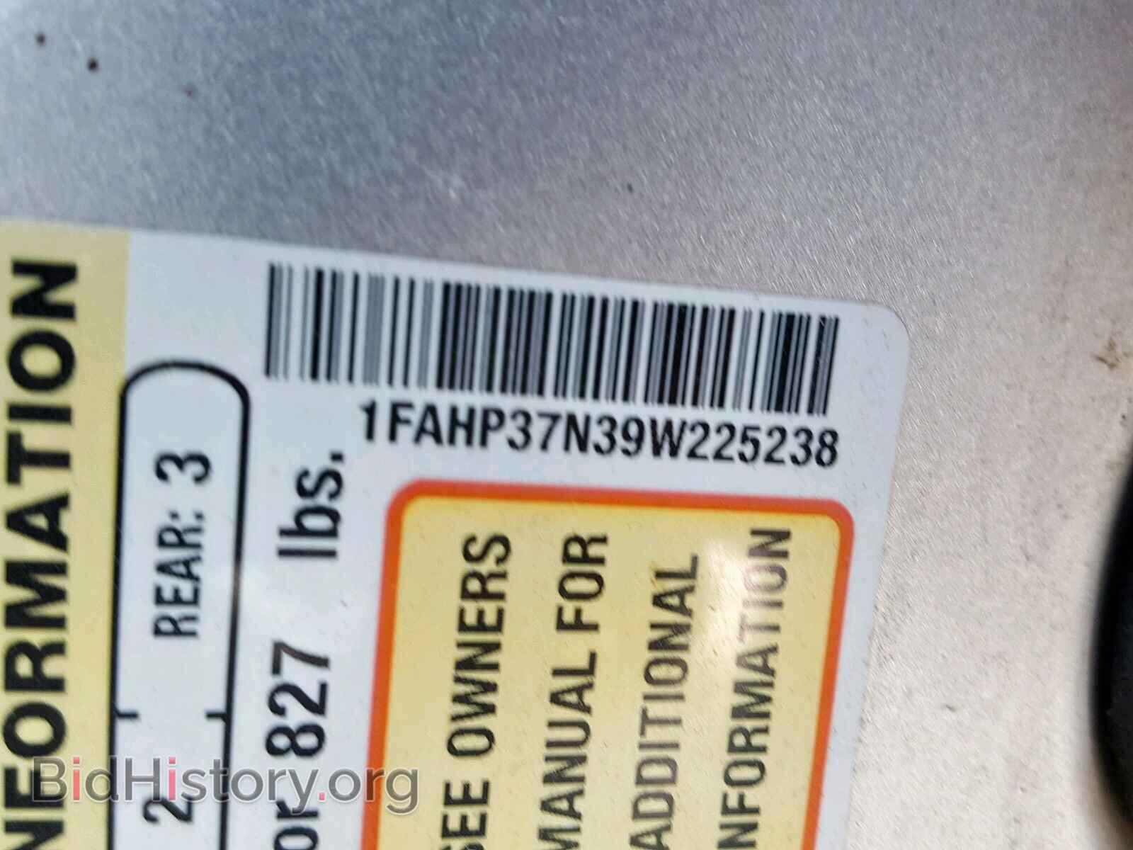 2009 FORD FOCUS - VIN: 1FAHP37N39W225238 - Фото 10