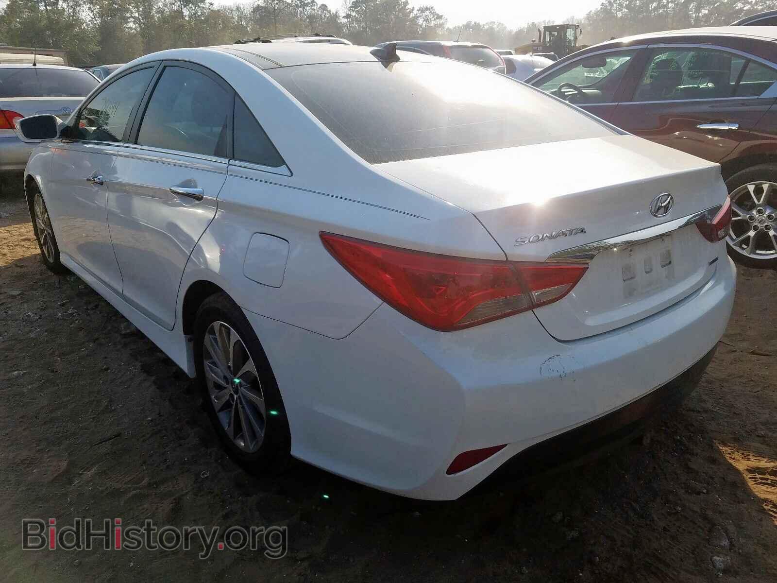 2014 HYUNDAI SONATA - VIN: 5NPEC4AC0EH828119 - Фото 3