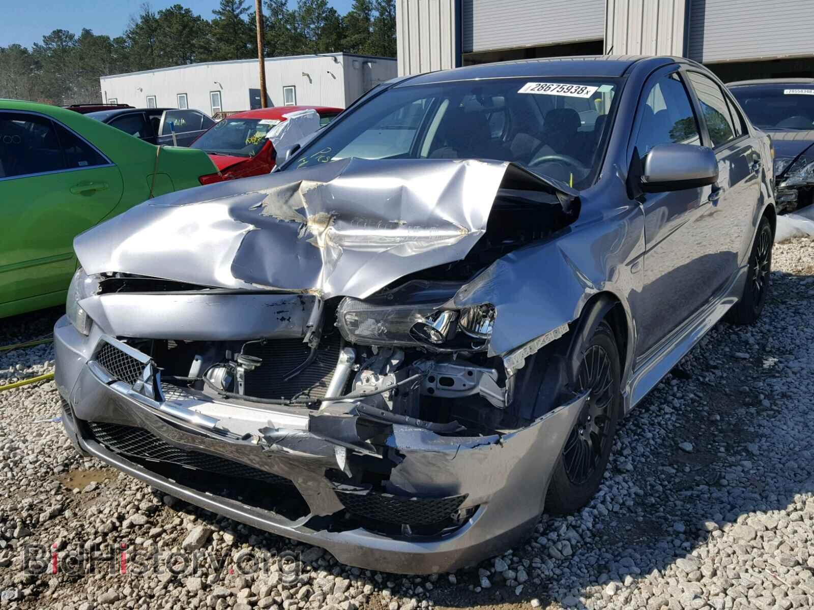 2013 MITSUBISHI LANCER - VIN: JA32U2FU3DU009114 - Фото 2