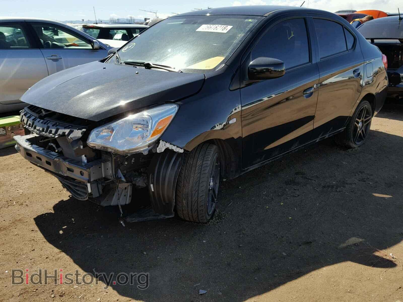2017 MITSUBISHI MIRAGE - VIN: ML32F3FJ6HHF12745 - Фото 2
