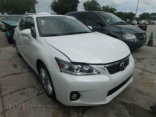 Photo JTHKD5BH1C2071681 - LEXUS CT 200 2012