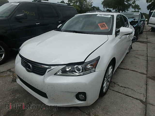 2012 LEXUS CT 200 - VIN: JTHKD5BH1C2071681 - Фото 2