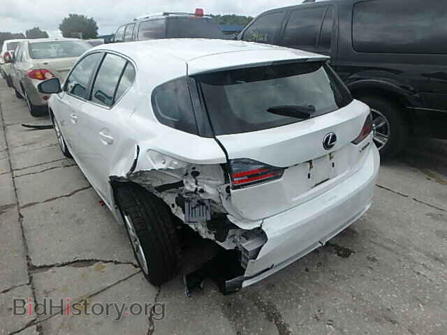 2012 LEXUS CT 200 - VIN: JTHKD5BH1C2071681 - Фото 3