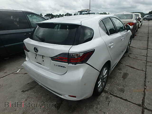 2012 LEXUS CT 200 - VIN: JTHKD5BH1C2071681 - Фото 4