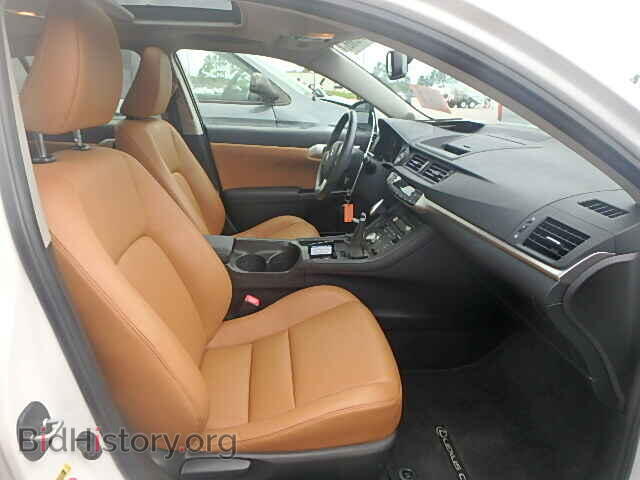 2012 LEXUS CT 200 - VIN: JTHKD5BH1C2071681 - Фото 5
