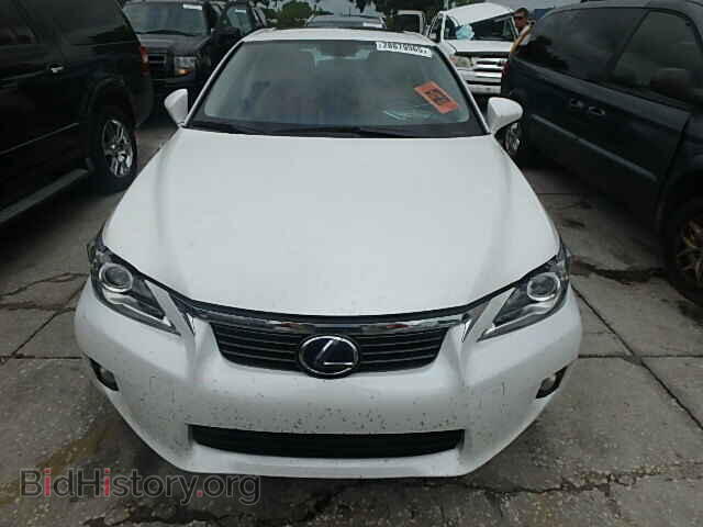 2012 LEXUS CT 200 - VIN: JTHKD5BH1C2071681 - Фото 10