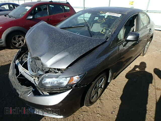 2013 HONDA CIVIC - VIN: 19XFB2F51DE087004 - Фото 2