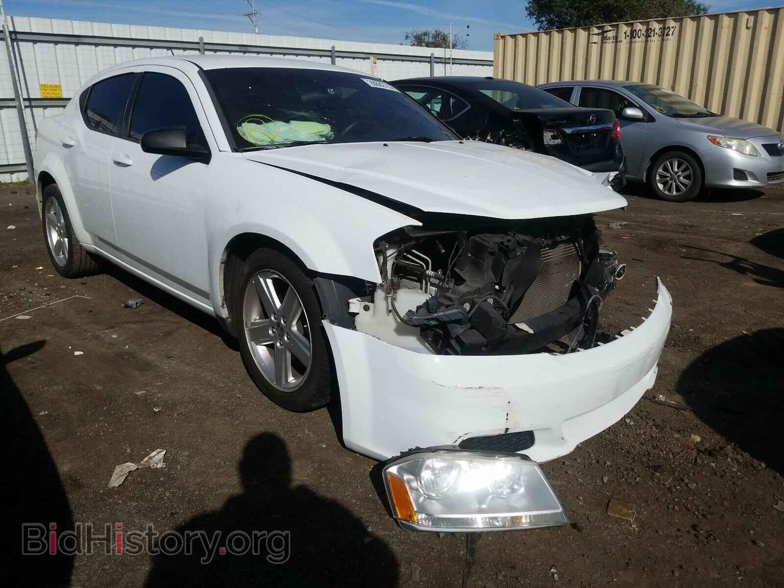 Фотография 1C3CDZAB4DN518616 - DODGE AVENGER 2013