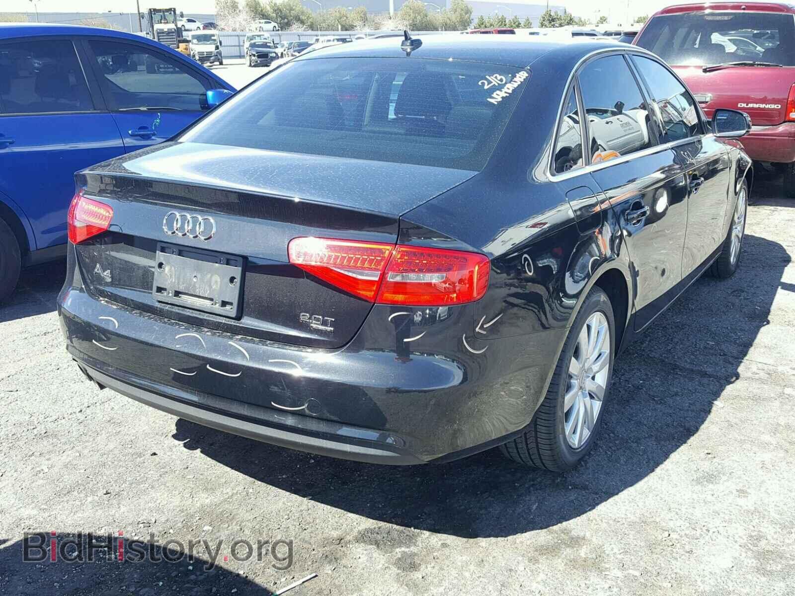 2013 AUDI A4 - VIN: WAUBFAFL2DA169965 - Фото 4
