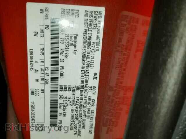 2014 FORD FOCUS - VIN: 1FADP3F20EL305176 - Photo 10