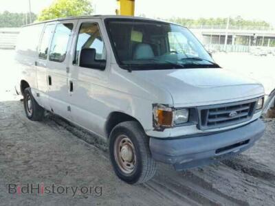 2006 Ford ECONOLINE, белый — VIN 1FTRE14W06DB16992, Copart
