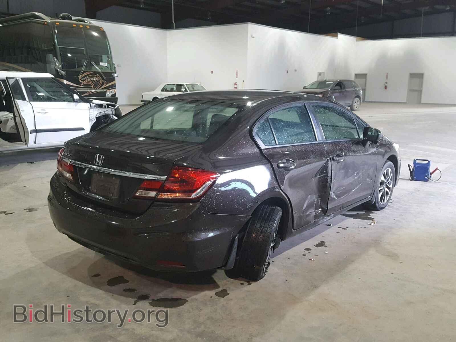 2014 HONDA CIVIC - VIN: 2HGFB2F89EH510607 - Фото 4