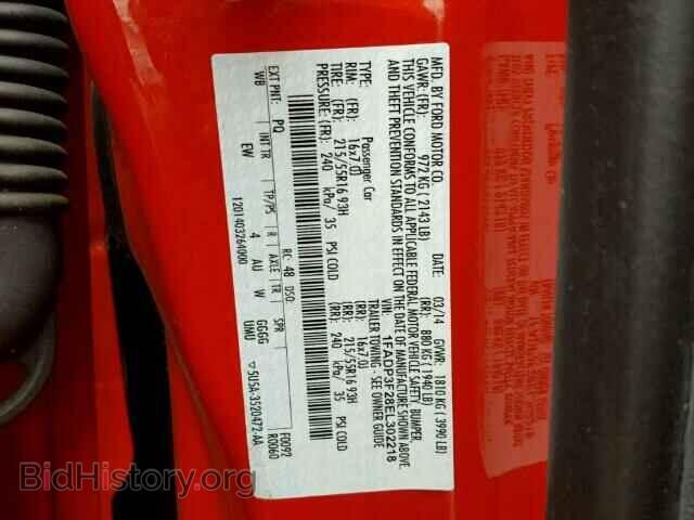 2014 FORD FOCUS - VIN: 1FADP3F28EL302218 - Photo 10