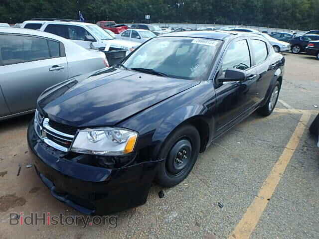 2011 DODGE AVENGER - VIN: 1B3BD4FB0BN528643 - Фото 2