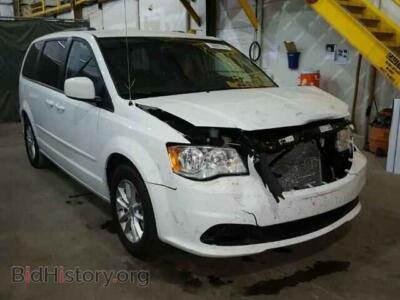 2016 Dodge CARAVAN Grand Cara, white — VIN 2C4RDGCG6GR235404, Copart