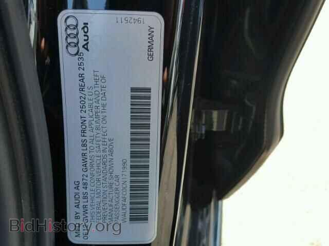 2012 AUDI A6 - VIN: WAUDFAFC0CN171990 - Photo 10