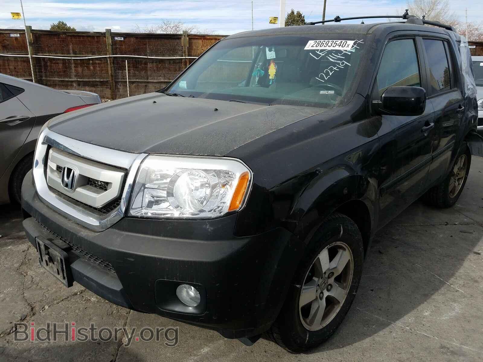 2009 HONDA PILOT - VIN: 5FNYF485X9B048256 - Фото 2