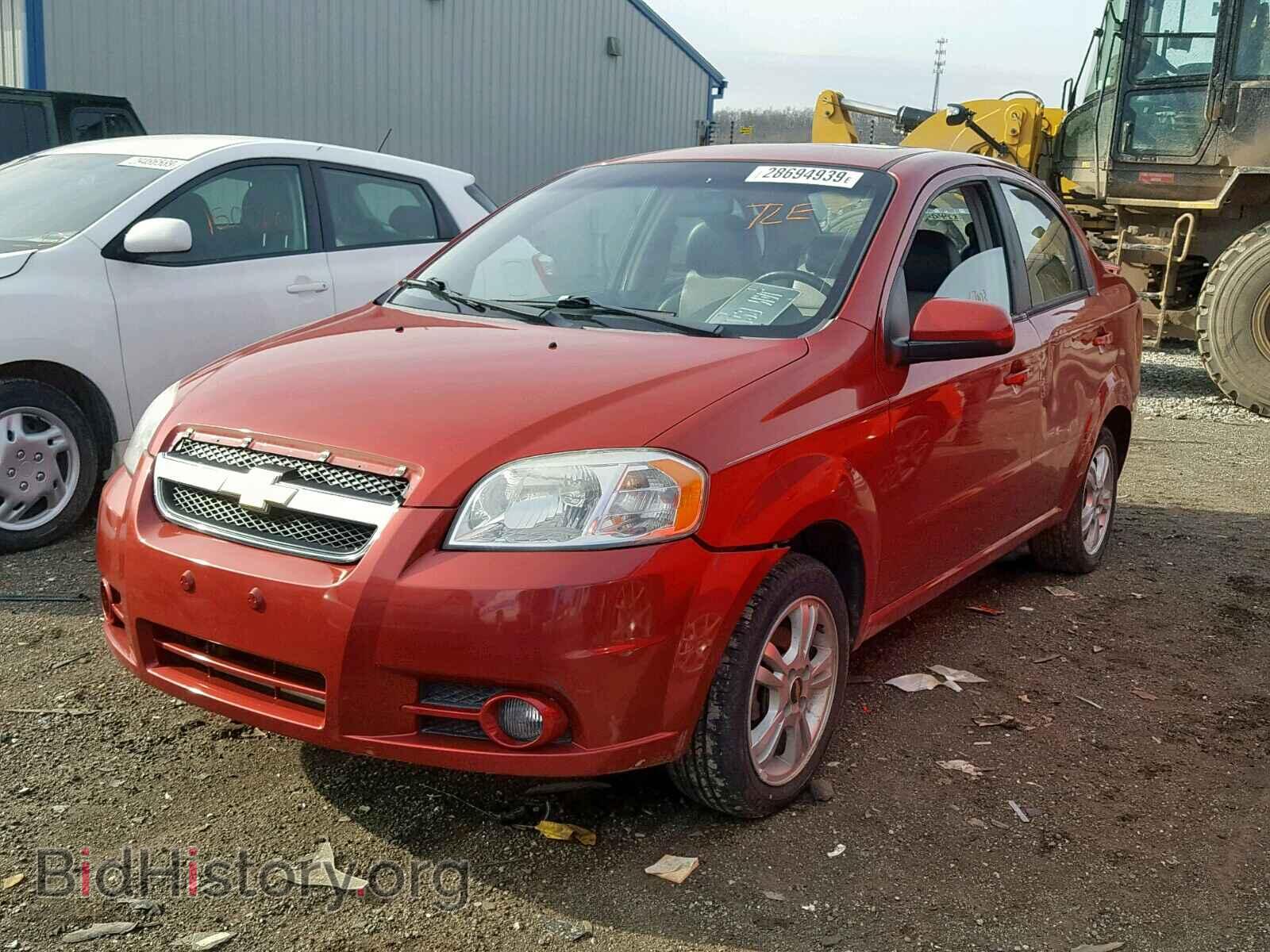 2011 CHEVROLET AVEO - VIN: KL1TG5DE8BB131963 - Фото 2