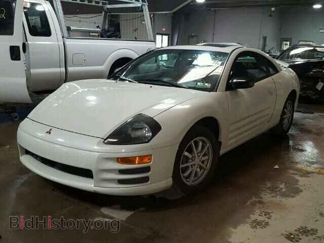 2001 MITSUBISHI ECLIPSE - VIN: 4A3AC44G21E211809 - Фото 2