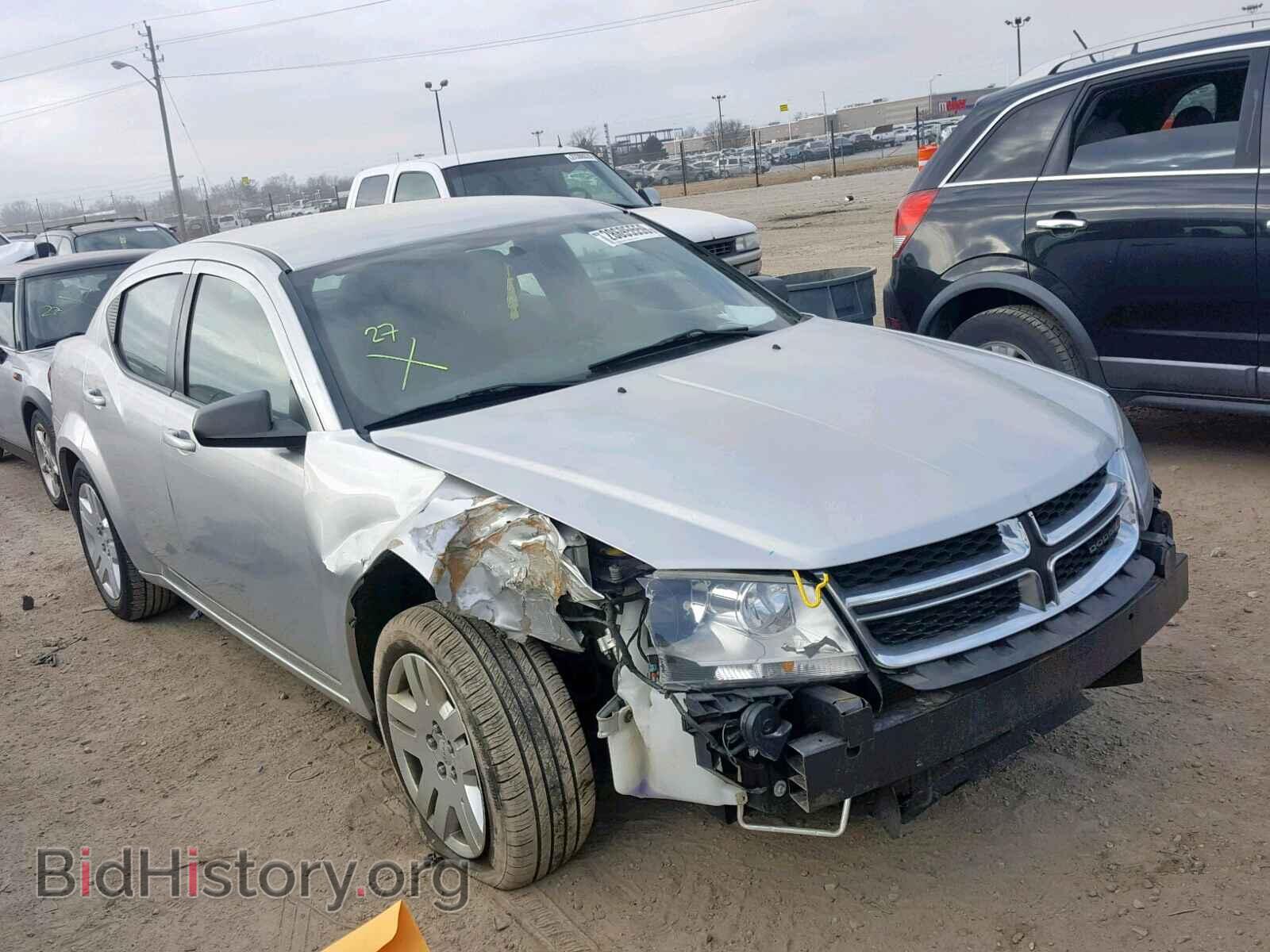 Photo 1C3CDZAB3CN325047 - DODGE AVENGER 2012