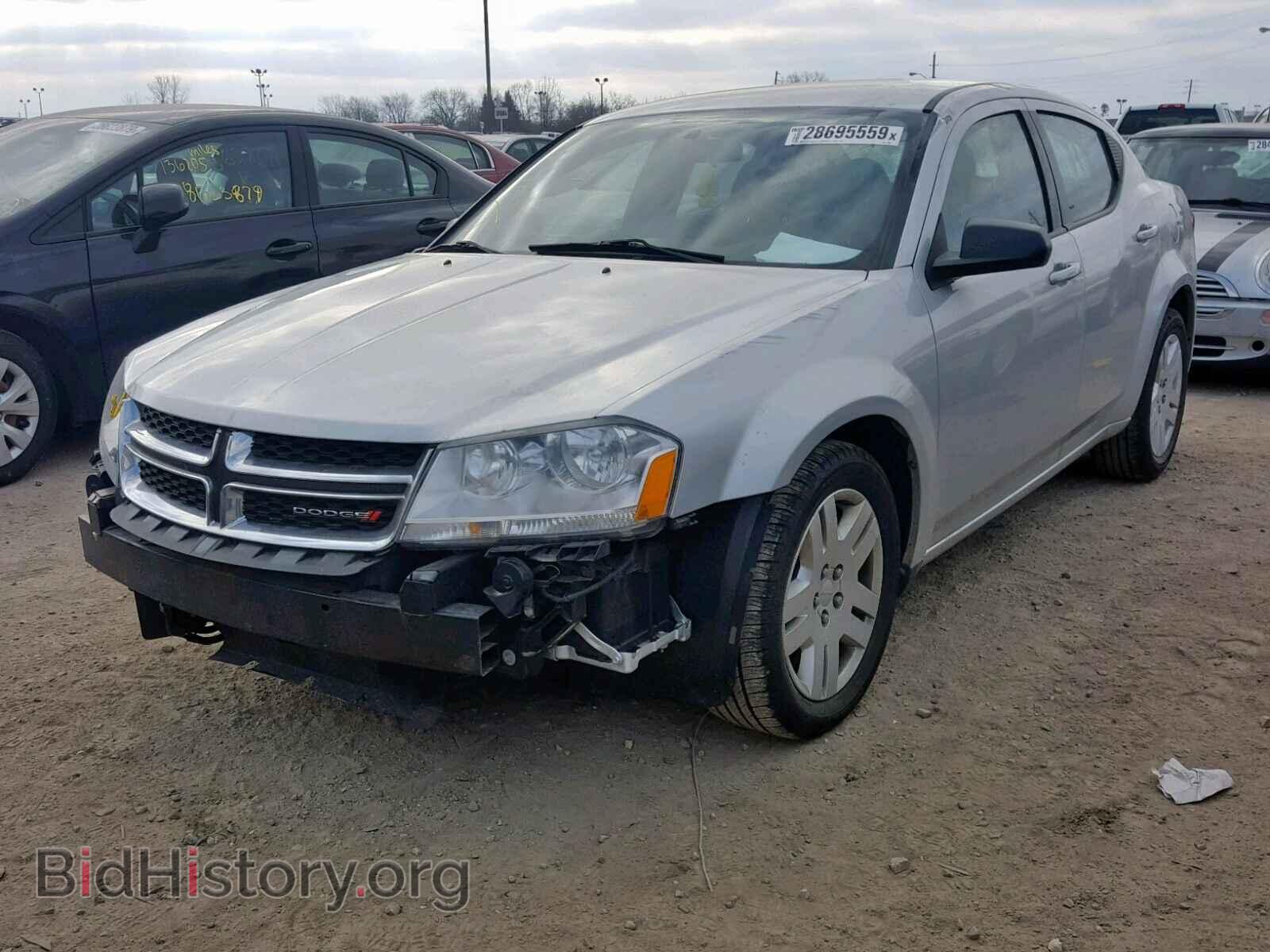 2012 DODGE AVENGER - VIN: 1C3CDZAB3CN325047 - Фото 2