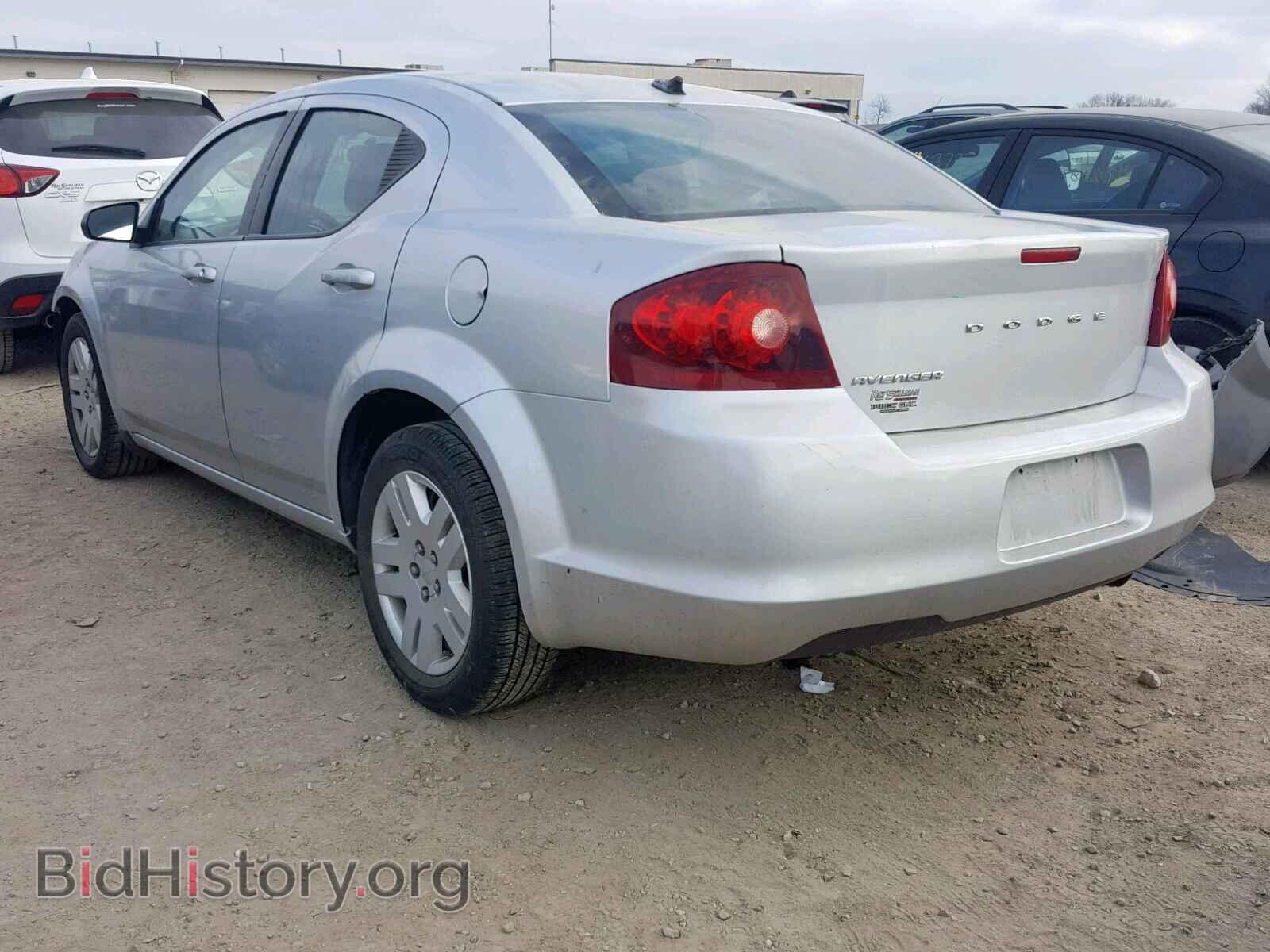 2012 DODGE AVENGER - VIN: 1C3CDZAB3CN325047 - Фото 3