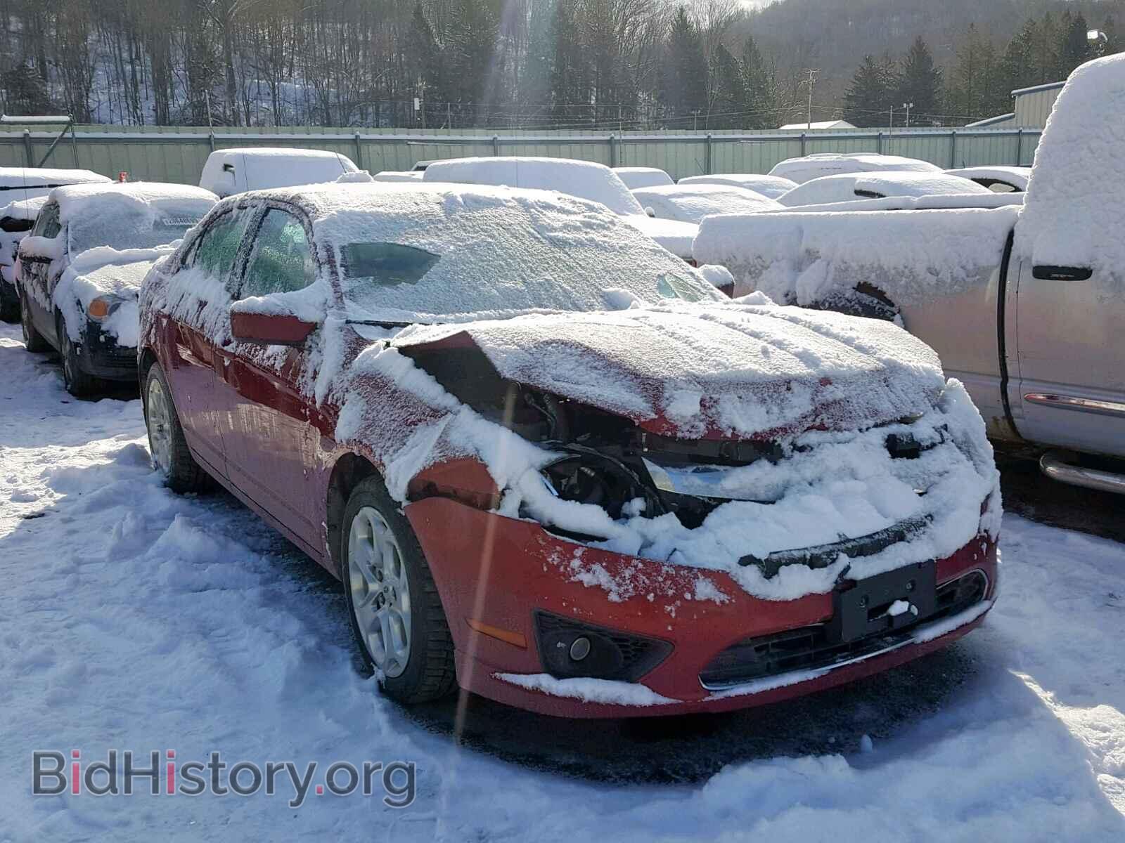 Photo 3FAHP0HA9AR163605 - FORD FUSION SE 2010